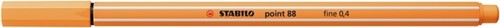 Fineliner STABILO point 88/85 F papaya 1 Stuk-2