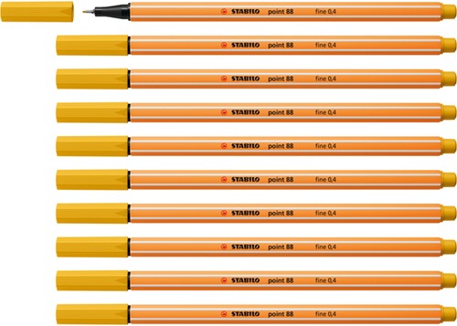 Fineliner STABILO point 88/87 F curry 1 Stuk-4