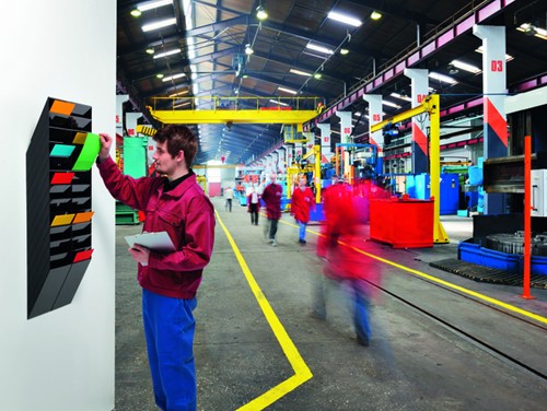 Folderhouder Durable Flexiboxx 12-vaks A4 staand 1 Stuk-2