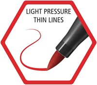 Brushstift STABILO Pen 68/47 roestig rood 1 Stuk-1