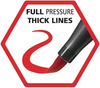 Brushstift STABILO Pen 68/47 roestig rood 1 Stuk-2