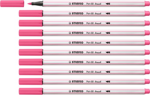 Brushstift STABILO Pen 68/29 roze 1 Stuk-4