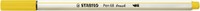 Brushstift STABILO Pen 568/24 citroengeel-2