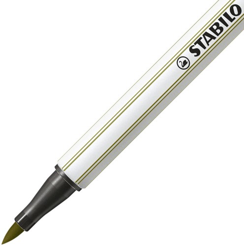 Brushstift STABILO Pen 68/37 moddergroen 1 Stuk-2