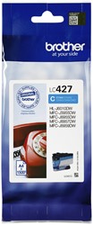 Inktcartridge Brother LC-427C blauw 1 Stuk