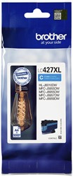 Inktcartridge Brother LC-427XLC blauw 1 Stuk