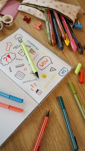 Viltstift STABILO pointMax 488/8 M pastel 8st ass 8 Stuk-2