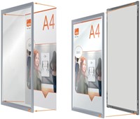 Kliklijst Nobo Impression Pro A4 zilver 1 Stuk-2