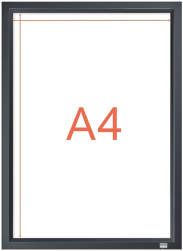 Kliklijst Nobo Impression Pro A4 zwart 1 Stuk-2