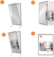 Kliklijst Nobo Impression Pro A3 zilver-3