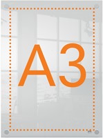 Infobord Nobo Premium Plus A3 acryl wand 1 Stuk-6