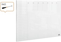 Weekplanner Nobo transparant acryl A4 1 Stuk-3