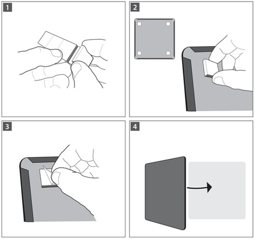 Weekplanner Nobo transparant acryl A4 1 Stuk-3
