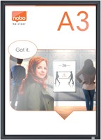 Kliklijst Nobo Impression Pro A3 zwart 1 Stuk-6