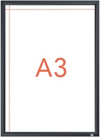 Kliklijst Nobo Impression Pro A3 zwart-1