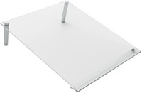 Notitiebord Nobo transparant acryl schuin A4 1 Stuk