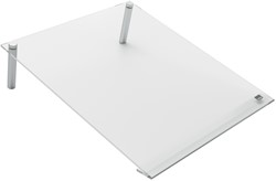 Notitiebord Nobo transparant acryl schuin A4 1 Stuk