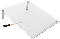 Notitiebord Nobo transparant acryl schuin A4 1 Stuk-6