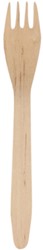 Vork IEZZY 160mm hout 100 stuks 100 Stuk