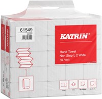 Handdoek Katrin 2laags 240x320mm 25x120 vel wit 25 Stuk-2