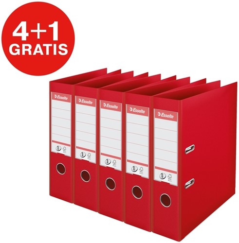 Ordner Esselte Vivida No.1 multipack 75mm A4 5 rd 5 Stuk-2