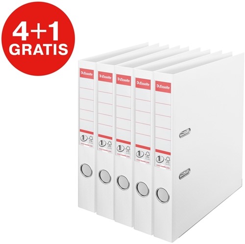 Ordner Esselte No 1 Power PP 50mm wit 5st 5 Stuk-2