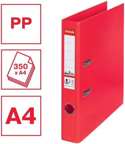 Ordner Esselte No 1 Power PP 50 mm rood 5st 5 Stuk-4