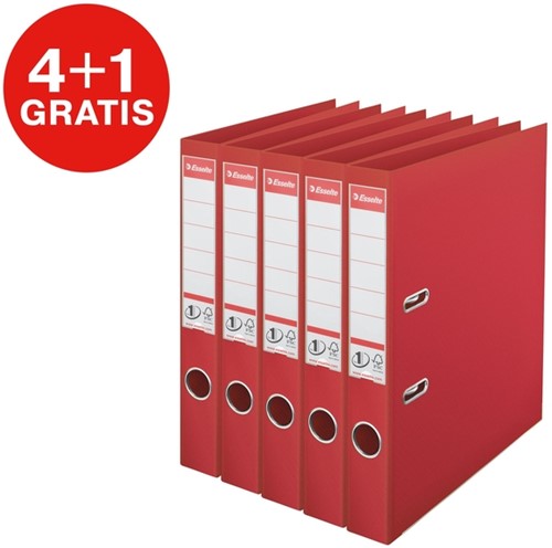 Ordner Esselte No 1 Power PP 50 mm rood 5st 5 Stuk-2