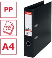 Ordner Esselte No.1 72mm PP 30% gerecycled folie Multipack zwart 5 stuks-4