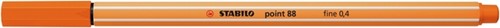 Fineliner STABILO point 88/30 F bleek vermiljoen 1 Stuk-2
