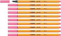 Fineliner STABILO point 88/29 F roze 1 Stuk-1