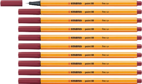 Fineliner STABILO point 88/19 F heidepaars 1 Stuk-1