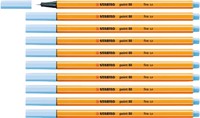 Fineliner STABILO point 88/11 F ijsblauw 1 Stuk-1