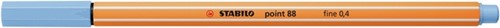 Fineliner STABILO point 88/11 F ijsblauw 1 Stuk-2