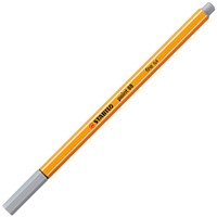 Fineliner STABILO point 88/95 F middelkoud grijs 1 Stuk-2