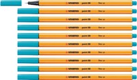 Fineliner STABILO point 88/31 F lichtblauw 1 Stuk-1
