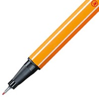 Fineliner STABILO point 88 F lichtrood 1 Stuk-3