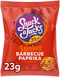 Mini rijstwafels Snack-a-Jacks barbeque paprika 8 Stuk