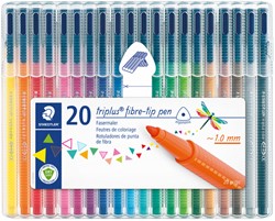 Kleurstift Staedtler 323 triplus color 20 st ass 20 Stuk