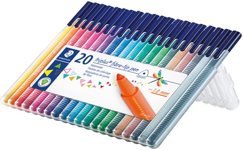 Kleurstift Staedtler 323 triplus color 20 st ass 20 Stuk-2