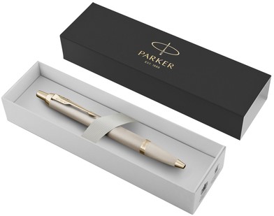 Balpen Parker IM Monochrome M champagne 1 Stuk-2