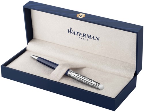 Balpen Waterman Hemisp Lessence CT M lak blauw 1 Stuk-2