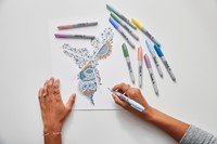 Viltstift Sharpie Mystic Gems F 12st assorti 12 Stuk-3