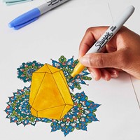 Viltstift Sharpie Mystic Gems F 12st assorti 12 Stuk-3