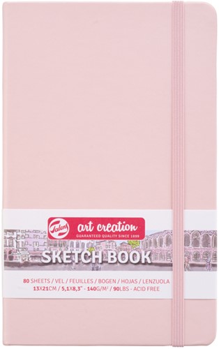 Schetsboek Talens Art Creation 130x210mm roze 1 Stuk