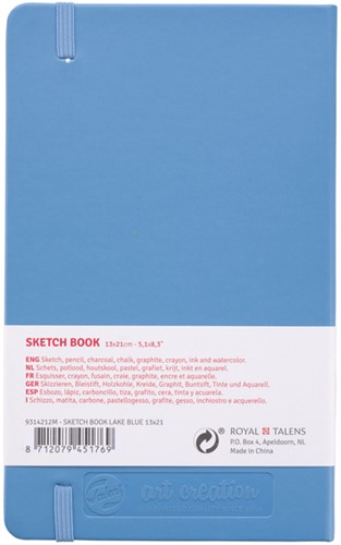 Schetsboek Talens Art Creation 130x210mm blauw 1 Stuk-2