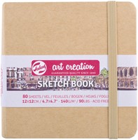 Schetsboek Talens Art Creation 120x120mm kraft 1 Stuk
