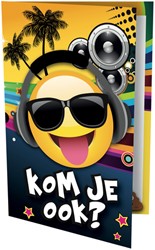 Uitnodiging Tropical DJ 17x14.2cm 6 Stuk