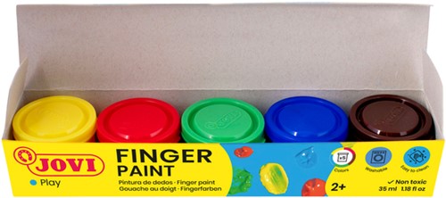 Vingerverf Jovi 35ml assorti 5 Pot-2