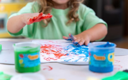 Vingerverf Jovi 35ml assorti 5 Pot-6